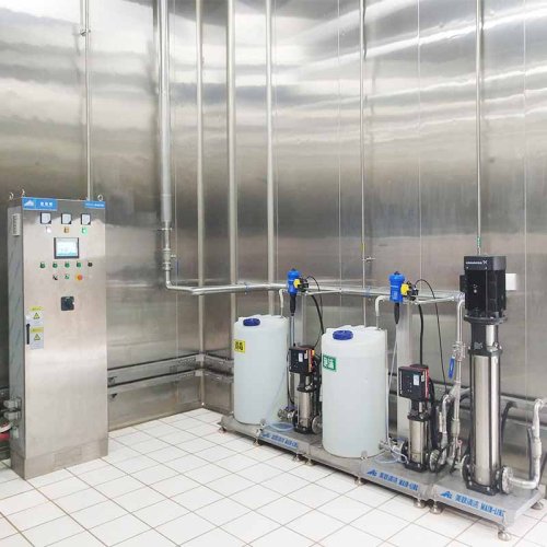 Centralized Foam Wash & Sanitizing System