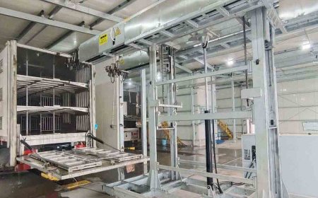 Automatic Interior Trailer Wash System