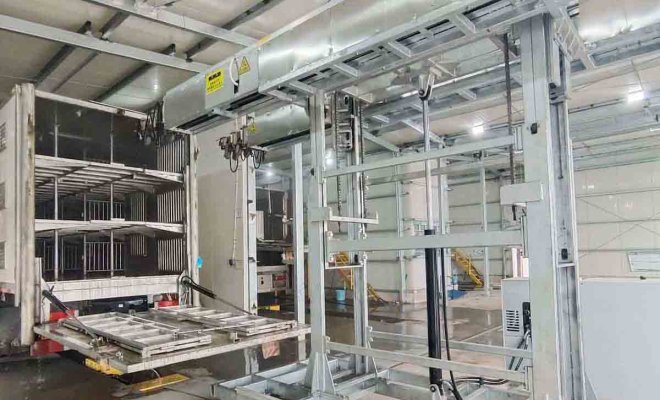 Automatic Interior Trailer Wash System